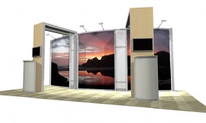 Trade Show Exhibit - Sunset